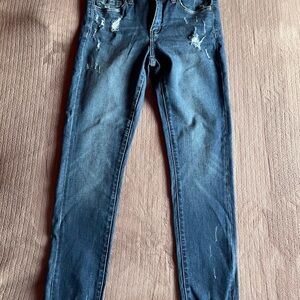 Fashion Nova Blue Skinny Jeans